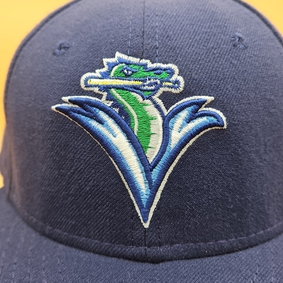 Vermont Lake Monsters Hat Cap New Era Fitted Size 7 3/8 Minor League Baseball - Picture 3 of 8